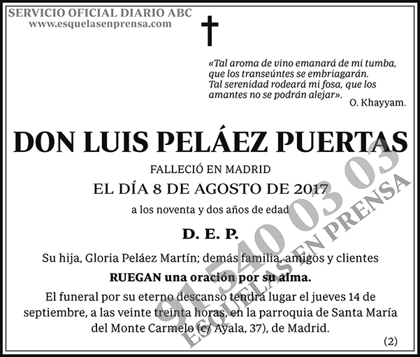 Luis Peláez Puertas